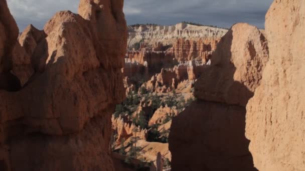 Vacker Utsikt Över Bryce Canyon National Park Utah Usa — Stockvideo