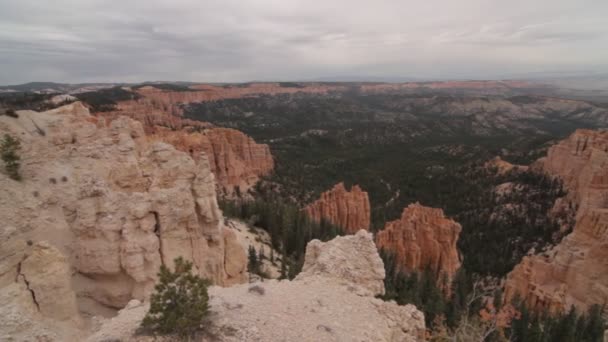Bryce Canyon Ulusal Parkı Nın Güzel Manzarası Utah Abd — Stok video