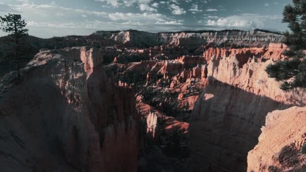 Όμορφη Θέα Στο Bryce Canyon National Park Γιούτα Ηνωμένες Πολιτείες — Αρχείο Βίντεο