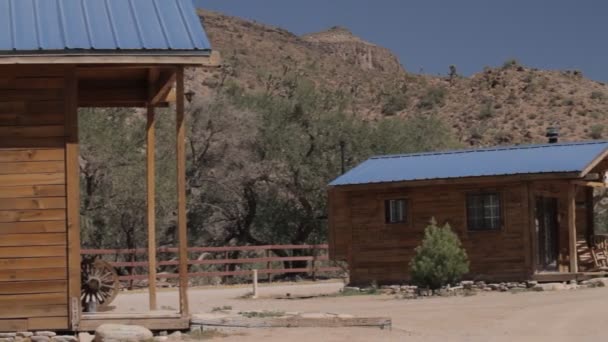 Oude Westelijke Ranch Arizona Verenigde Staten — Stockvideo