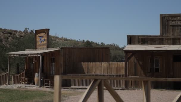 Old Western Ranch Arizona United States — Stock Video