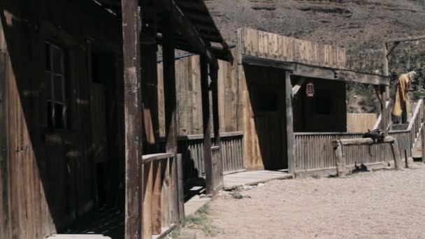 Antiguo Rancho Occidental Arizona Estados Unidos — Vídeos de Stock