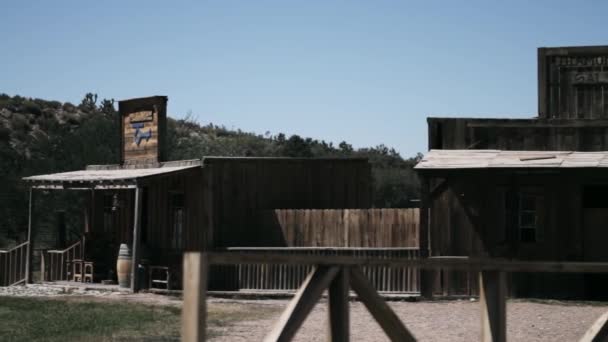 Rancho Ocidental Velho Arizona Estados Unidos — Vídeo de Stock