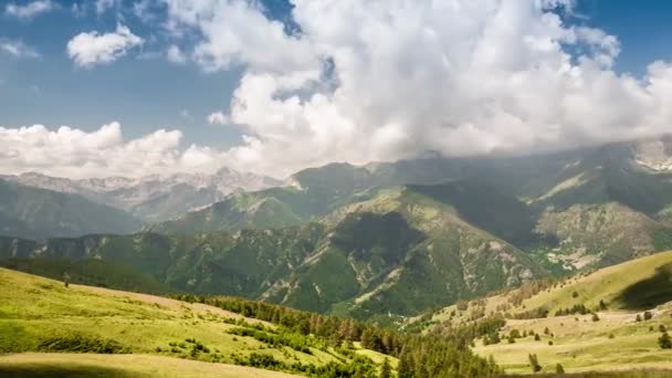 Красивый Горный Хребет Италии — стоковое видео