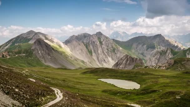 Mountain Range Gias Bandia Italy — стокове відео