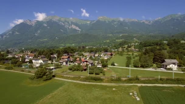 Aerial View Mont Coche France — Video