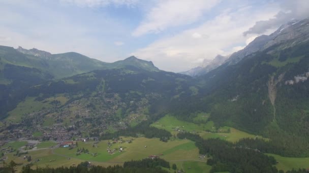 Vue Aérienne Col Croix Suisse — Video