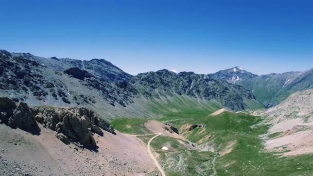 Blick Auf Das Gelände Des Naturparks Gran Bosco Salbertrand Italien — Stockvideo