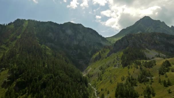 Сценарные Кадры Western Alps Франция — стоковое видео