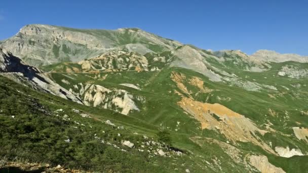 Rocca Meja Talya Nın Cuneo Eyaletindeki Güzel Dağlardan Biri — Stok video