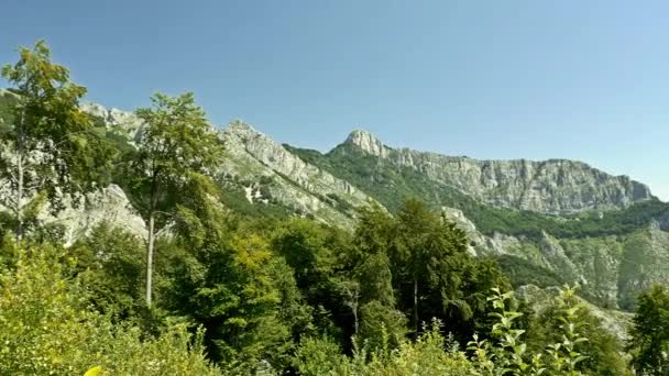 Western Alps Mountain Range Itália — Vídeo de Stock