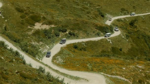Offroad Western Alps — Stock video