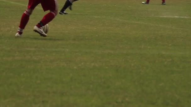 Footage Football Player Training — Wideo stockowe