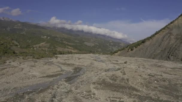 Epische Skrapar Landschaften Und Berge Aus Der Luft Albanien — Stockvideo