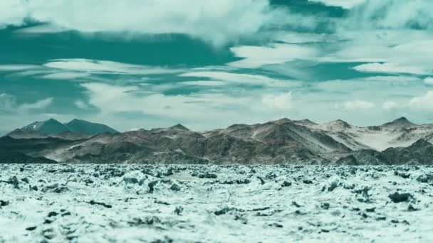 Time Lapse Salt Desert Salar Arizaro Argentina — Video