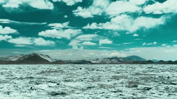 Time Lapse Salt Desert Salar Arizaro Argentina — Video