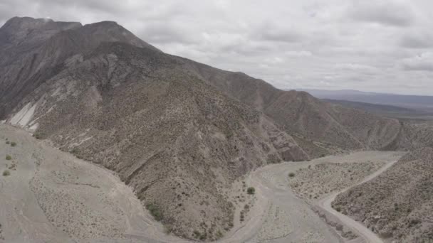 Vista Aérea Parte Los Andes Argentina — Vídeos de Stock