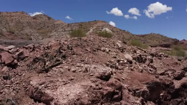 Повітря Ущелина Валле Луна Аргентина — стокове відео