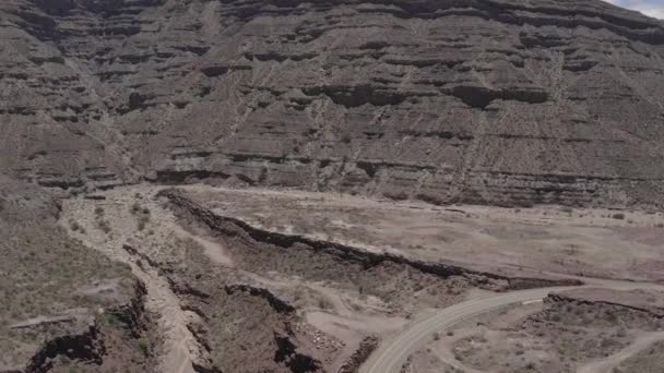 Воздушное Ущелье Валь Луне Аргентина — стоковое видео