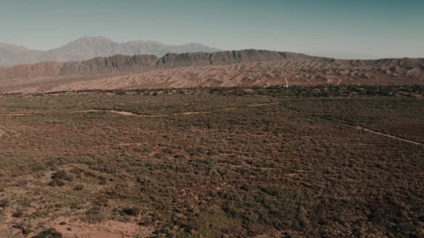 アルゼンチン ネグロ周辺の空中風景 — ストック動画