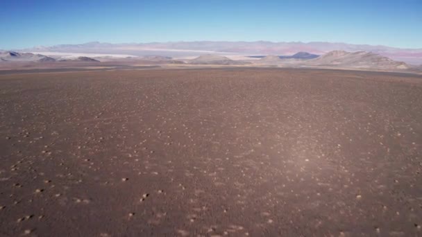 Hava Taş Çölü Penon Arjantin — Stok video