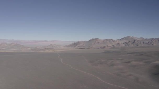 Aeronáutica Deserto Pedra Penon Argentina — Vídeo de Stock