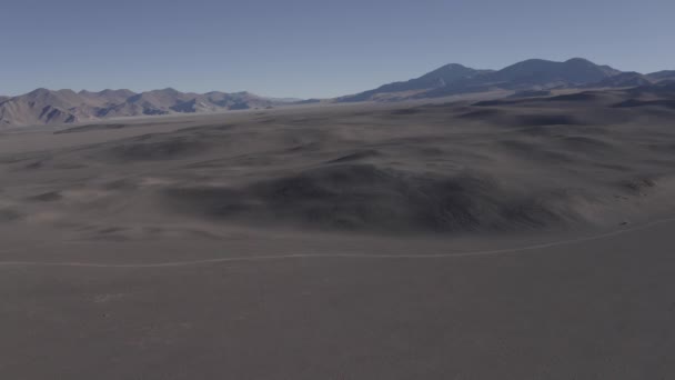 Letecká Stone Desert Penon Argentina — Stock video