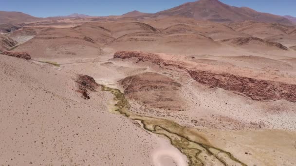 Aerial Puna Catamarquena 아르헨티나 — 비디오