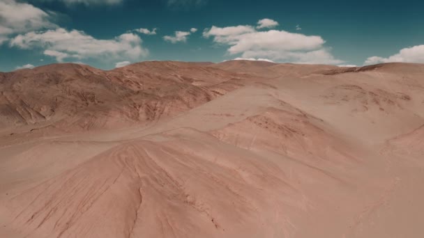 Beautiful Aerial View Salar Pocitos Argentina — Stock Video