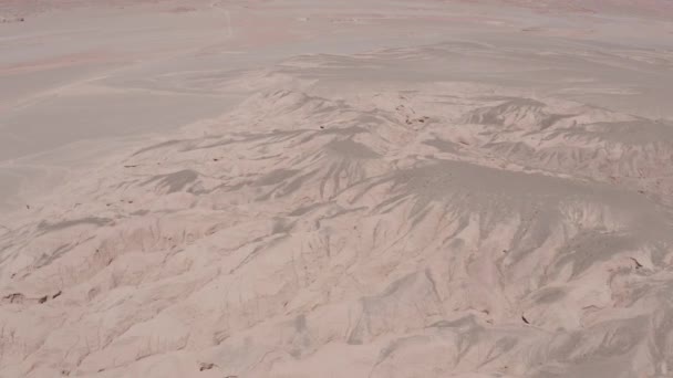 Schöne Luftaufnahme Los Colorados Argentinien — Stockvideo
