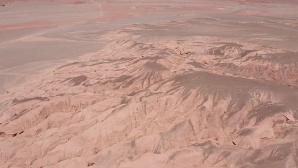 Pemandangan Udara Yang Indah Los Colorados Argentina — Stok Video