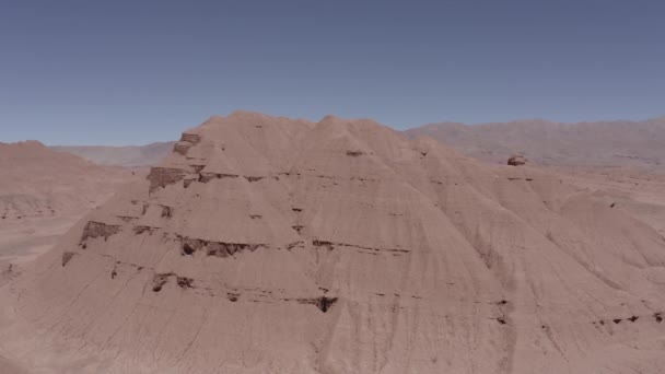 Beautiful Aerial View Las Sietes Curvas Argentina — Stock Video