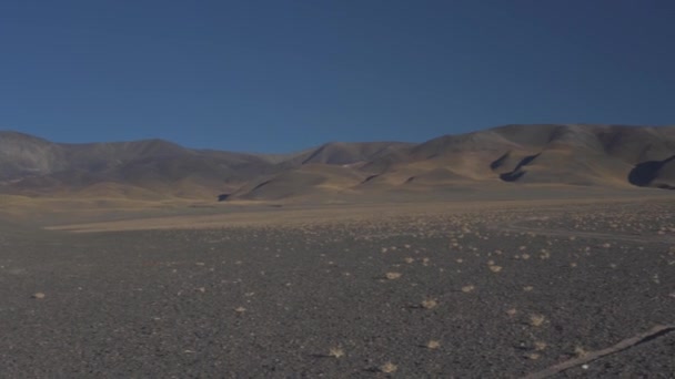 Valle Catamarca Desert Sunset Argentina — стоковое видео