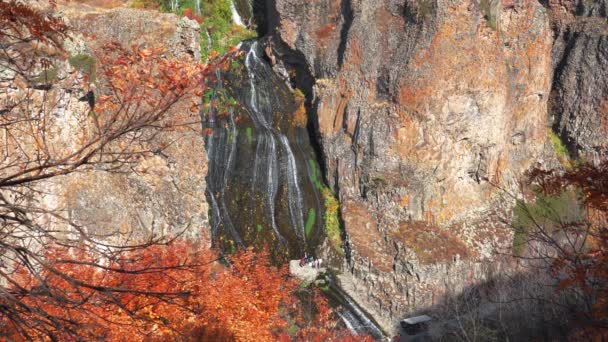 Jermuk Wasserfall Armenien Auf Dem Hintergrund Der Natur — Stockvideo