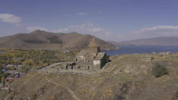 Sevanavank Kloster Armenien Resor — Stockvideo