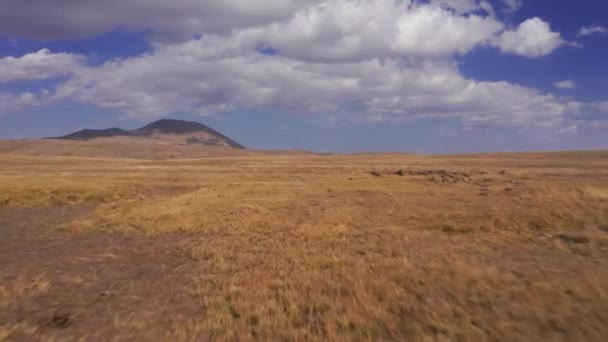 Ermenistan Daki Hava Dağlık Arazi Doğa Arka Planı — Stok video