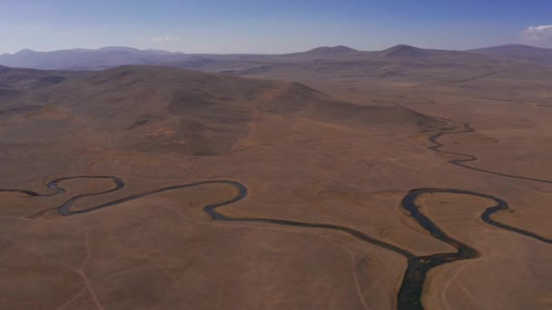 Aerial Argichi River Lake Αρμενία — Αρχείο Βίντεο
