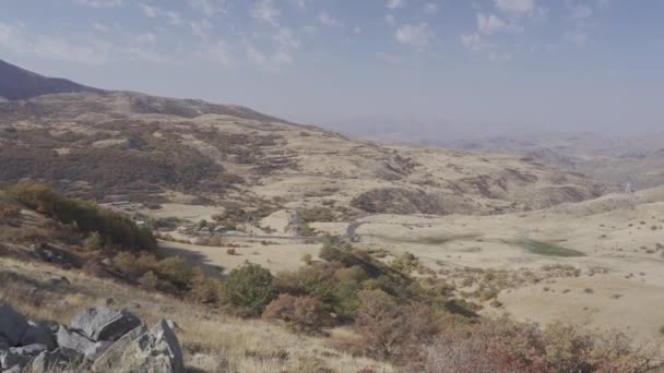 Вид Безпілотник Aerail Nature Landacpe Горами Вірменії — стокове відео