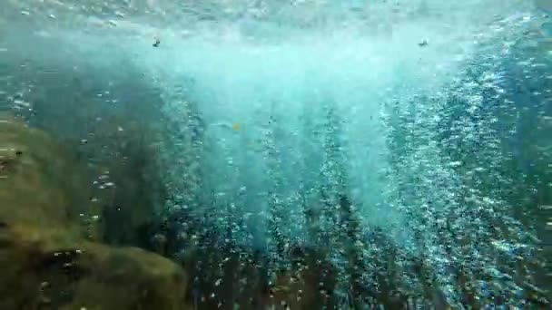 Υποβρύχια Vorotan Hot Springs Αρμενία — Αρχείο Βίντεο