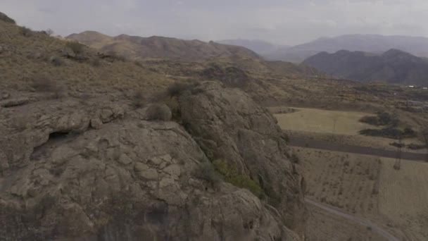 Воздушный Варденяц М10 Шелковый Путь Армения — стоковое видео