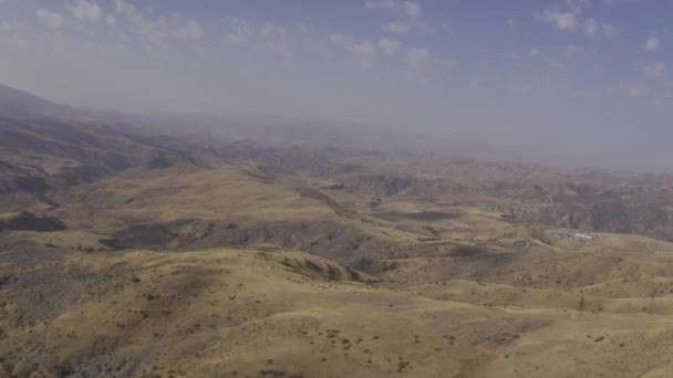 Воздушный Варденяц М10 Шелковый Путь Армения — стоковое видео