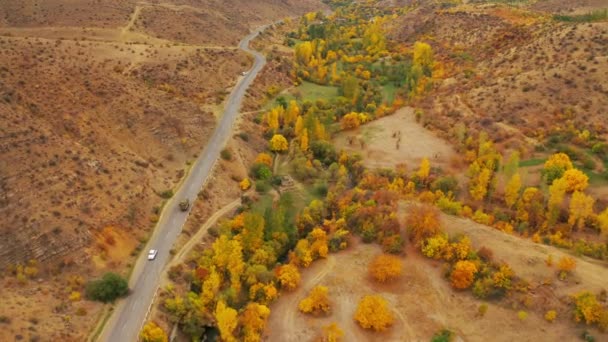 Aérien Col Vardenyats M10 Route Soie Arménie — Video