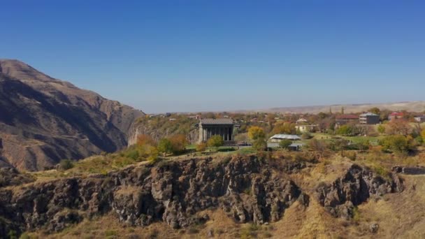 Aeronáutico Templo Garni Armênia — Vídeo de Stock