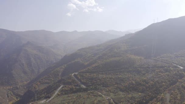 Aerial Tatev Canyon Αρμενία — Αρχείο Βίντεο