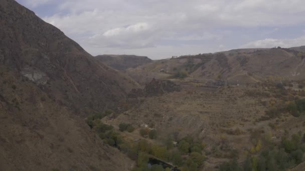 Вірменські Гори Пейзажі — стокове відео