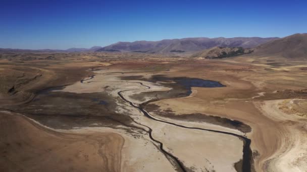 Aparan Reservoir Ermenistan Güzel Manzarası — Stok video