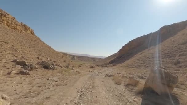 Armenian Gravel Roads View — Stock Video