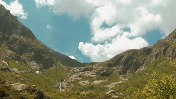 Die Schlucht Von Restonica Korsika Abgestufte Version — Stockvideo