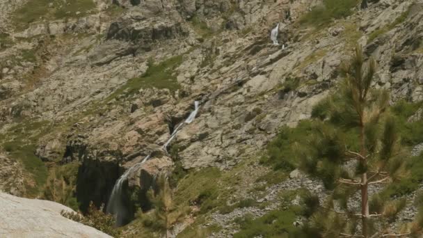 Korsika Restonica Geçidi Derecelendirilmiş Versiyonu — Stok video
