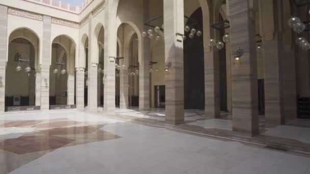 Fateh Grand Mosque Manama Bahrain — Stock Video